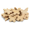 Färbung - Holzschmetterlinge klein, 20st.