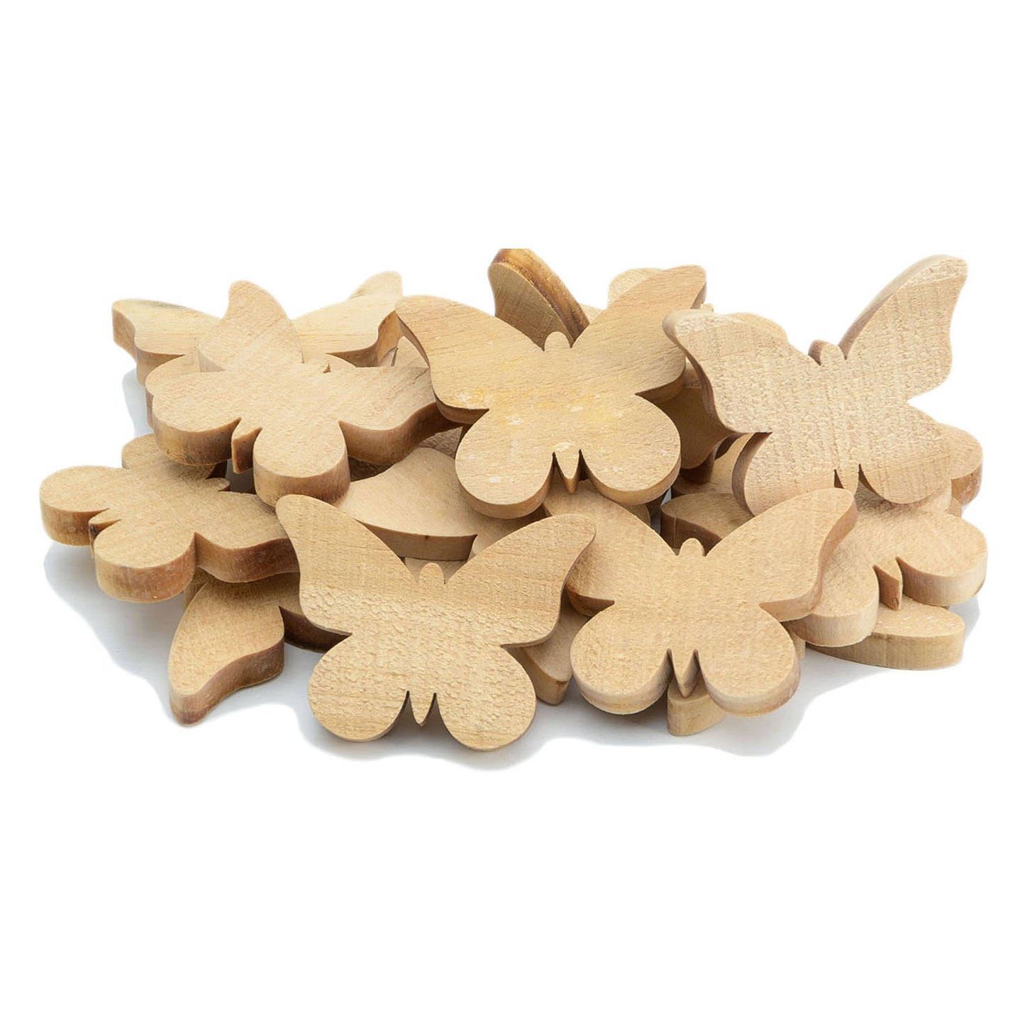 Färbung - Holzschmetterlinge klein, 20st.