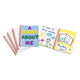 Färbebestellbuch Blanco mit weißem Cover, Set von 24