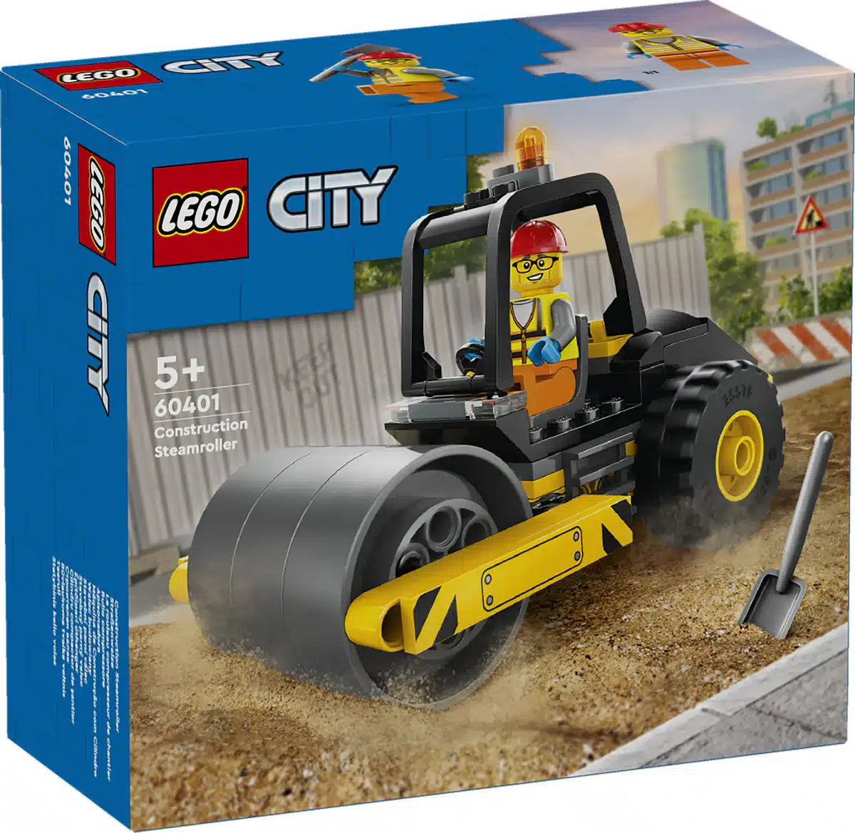 Lego LEGO Stadt 60401 Dampfwalze