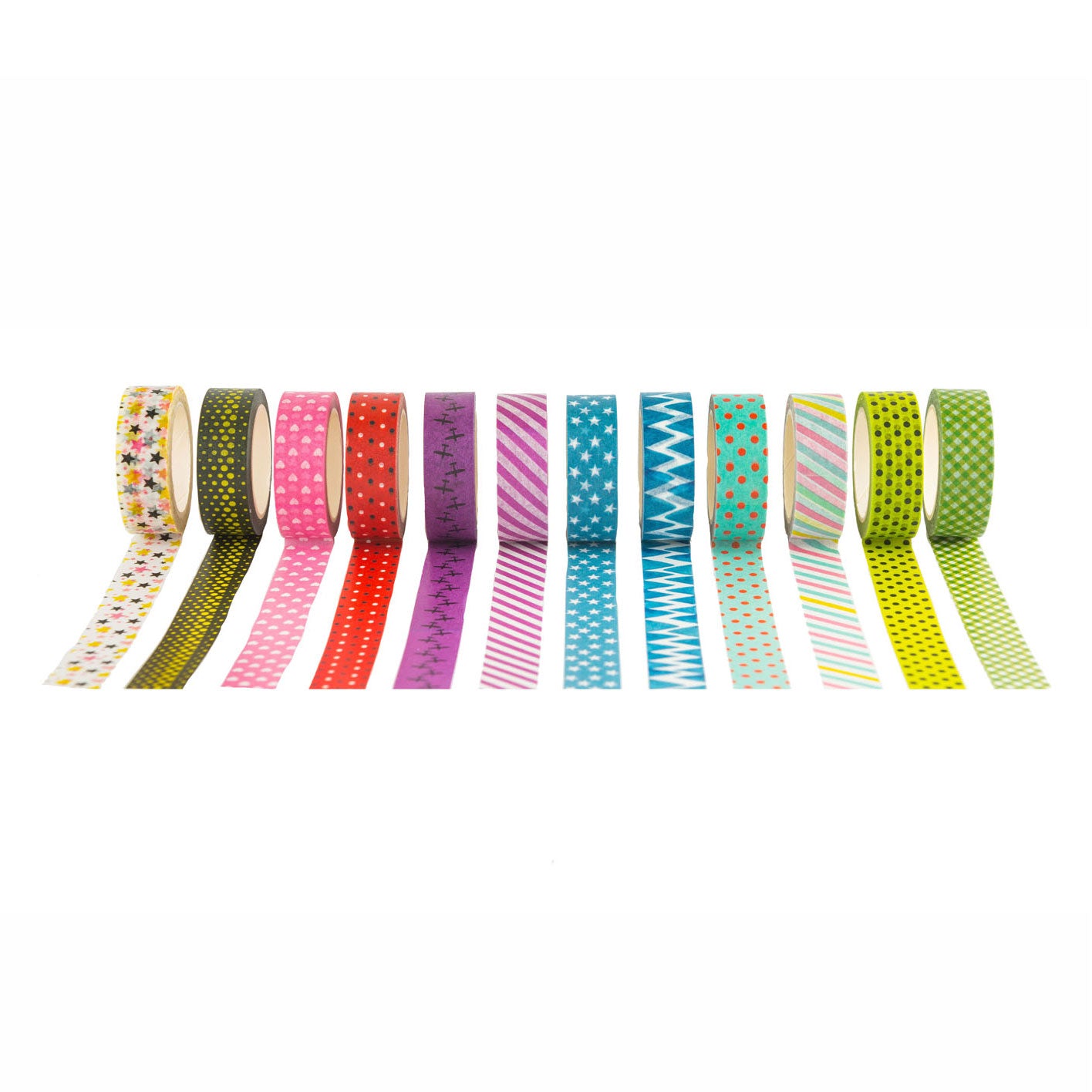 Colorations – Washi-Tape-Muster, 12 x 975 cm.