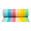 Färbung - Washi Tape Pastellfarben, 10 Set von 10