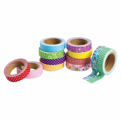 Färbungen – Bandstoff und Muster, 12er-Set