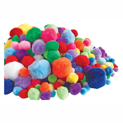 Colorations Beutel mit Pompons 450g, 1200Stück.