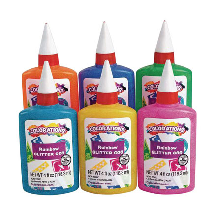 Colorations Regenbogen-Glitzerkleber – 118 ml
