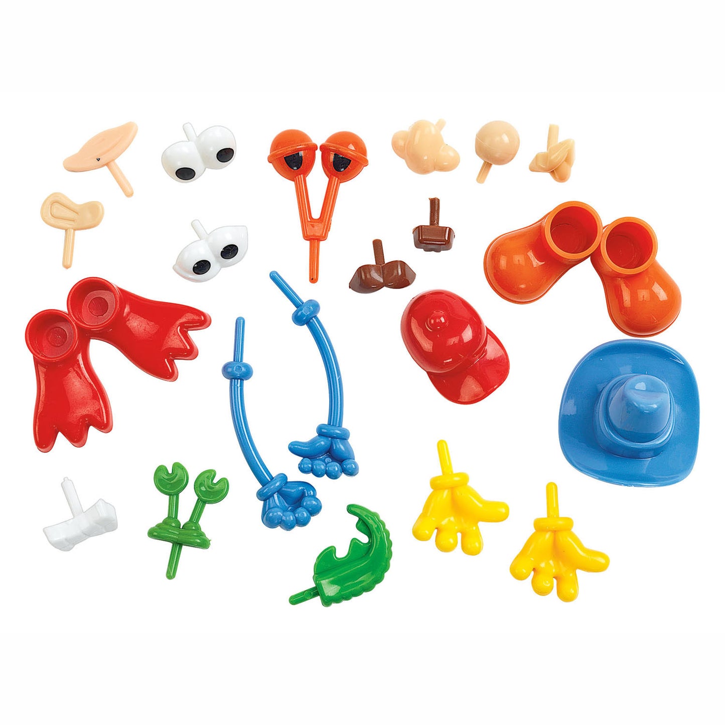 Färben - Kreative Kreaturen Clay Accessoires, 130dlg.