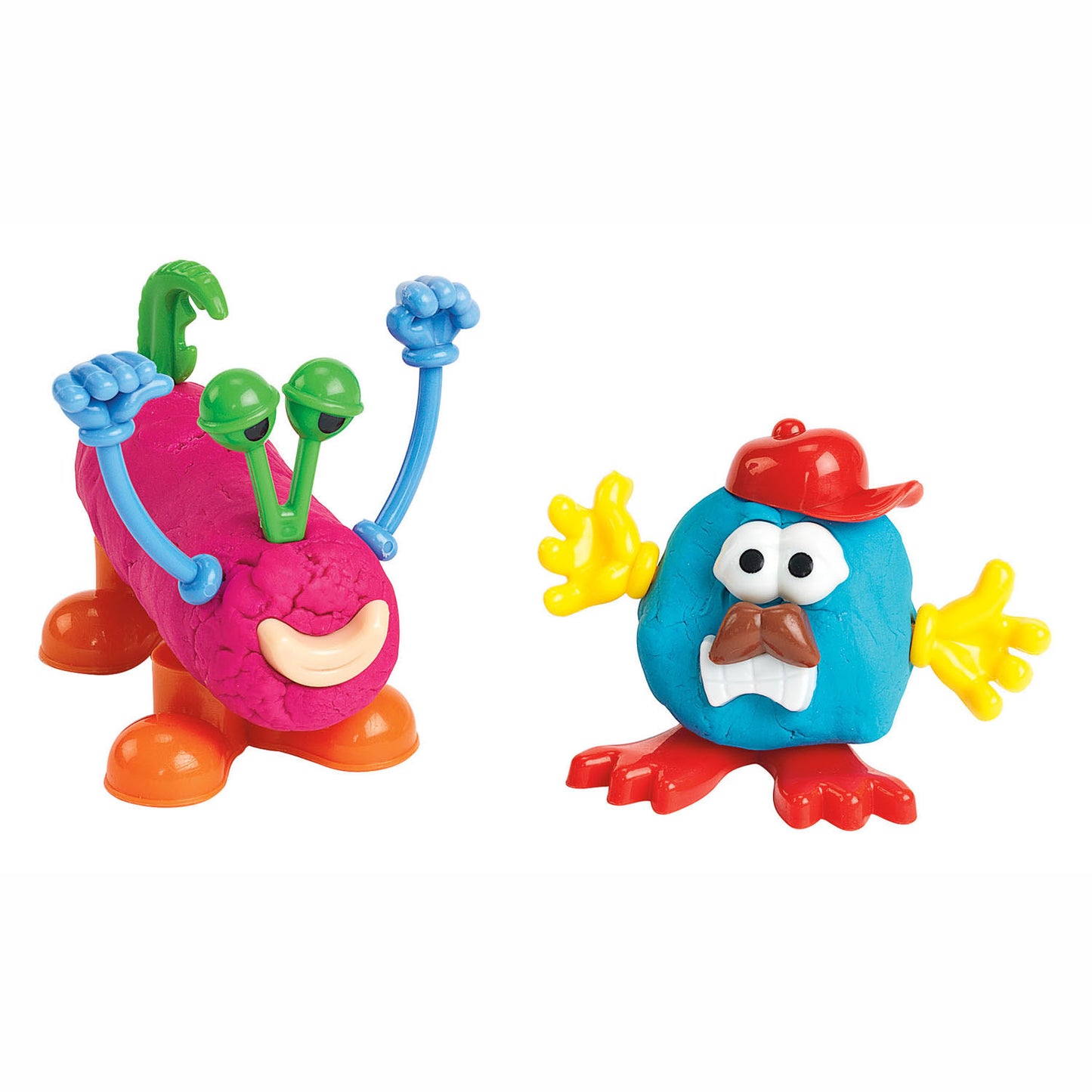Färben - Kreative Kreaturen Clay Accessoires, 130dlg.