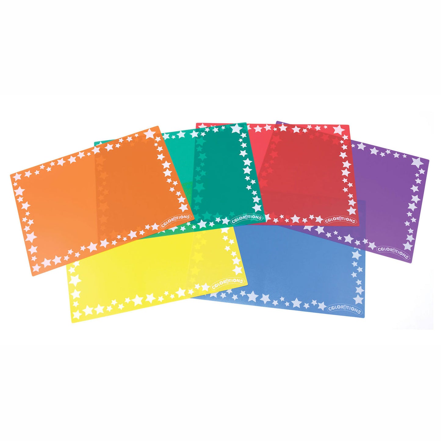 Färben - Halten Sie es sauber, placemat, 6 Set von 6