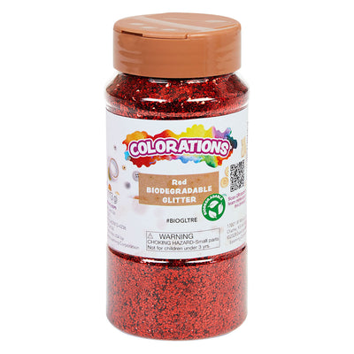 Färbung - organischer Abbaubarer Glitzer - Rot, 113 Gramm