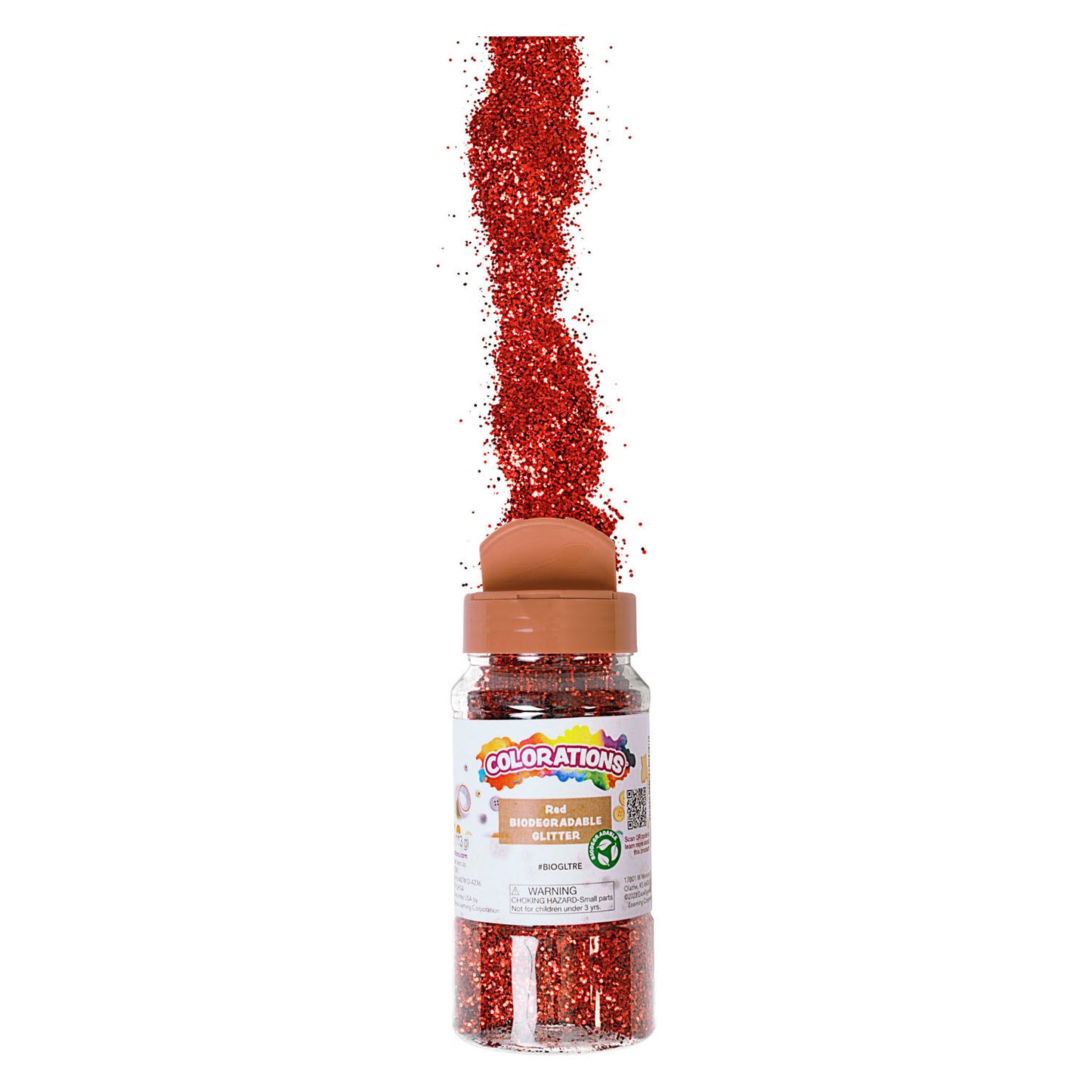 Färbung - organischer Abbaubarer Glitzer - Rot, 113 Gramm