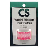 Farbgebiete Washi Sticker Pink Blütenblätter, 80.. - afbeelding 2