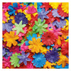 Färben farbenfrohe Stoff Blumen, 300st.