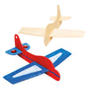 Farbholz -Modellflugzeuge, 12 -Set von 12