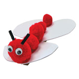 Farbpoms Pom Poms Red, 100.. - afbeelding 4