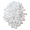 Farbpoms Poms White, 100..
