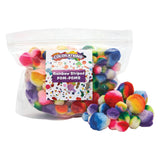 Färbungen Regenbogen gestreiftes Pom Pom, 180. - afbeelding 1
