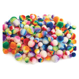 Färbungen Regenbogen gestreiftes Pom Pom, 180. - afbeelding 2