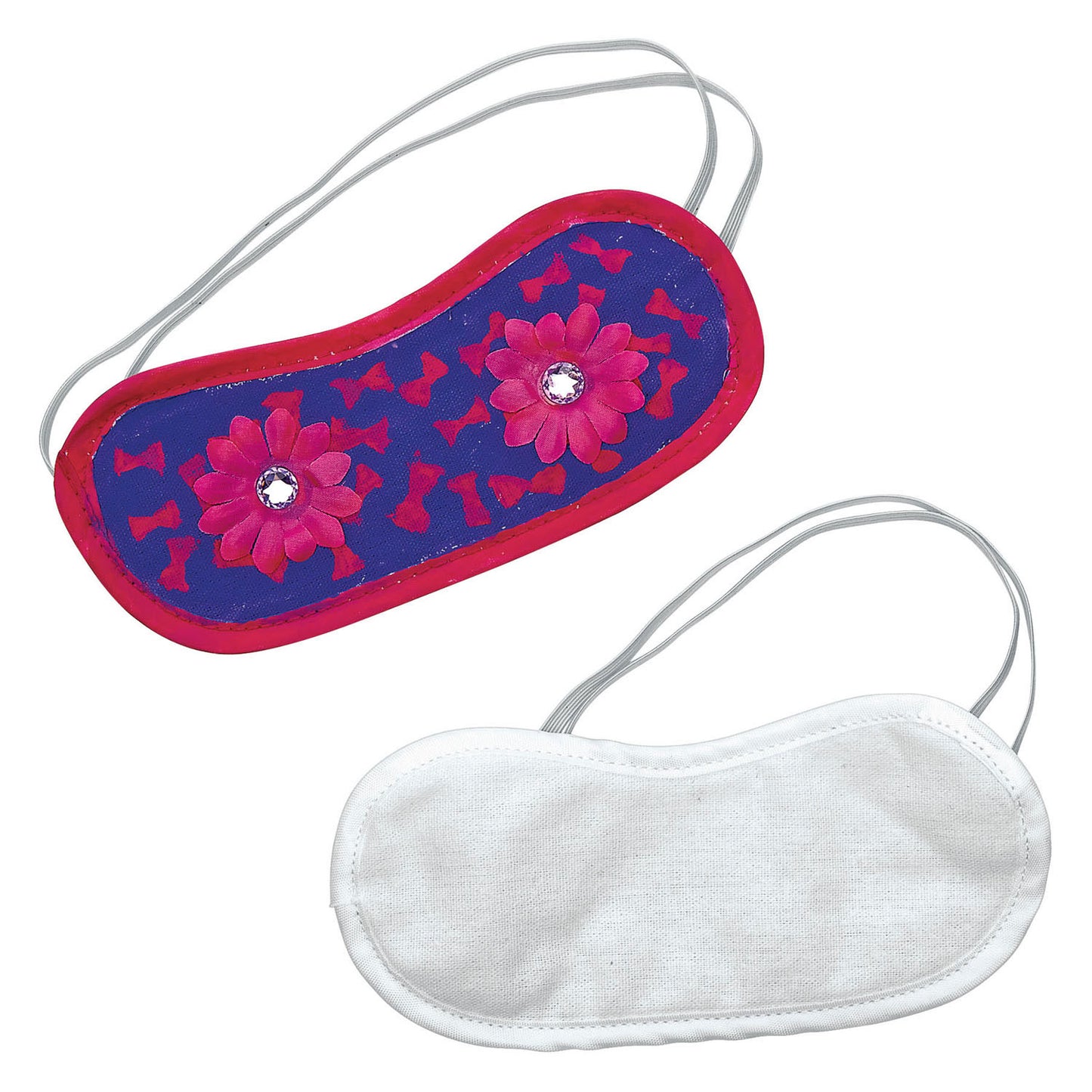 Farbmaske Schlafmaske Baumwolle, 12 Set von 12