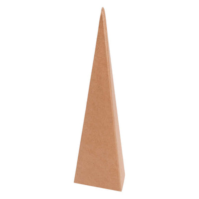 Farbgebiete - 3D -Papier - Mache Craft Pyramiden, 10st.