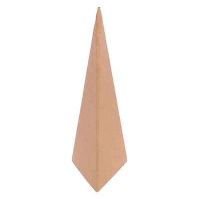 Farbgebiete - 3D -Papier - Mache Craft Pyramiden, 10st.