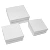 Färben - Papier -Mache -Boxen Quadrat, 3..