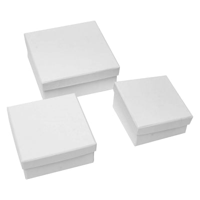 Färben - Papier -Mache -Boxen Quadrat, 3..