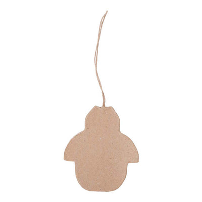 Färbungen - Papier - Mache -Ornamente - Federset, 4 PCs.