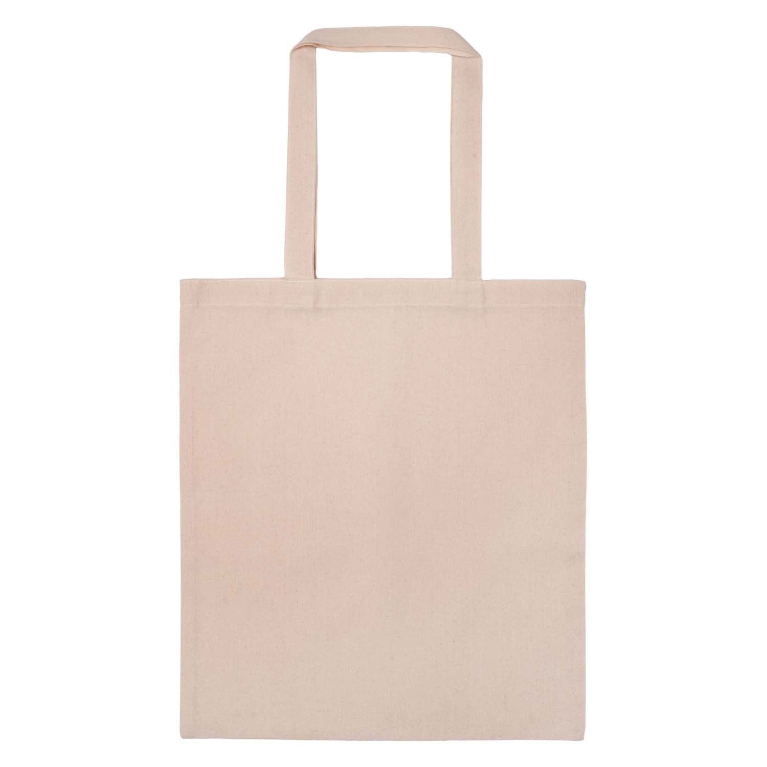 Färbung - Baumwoll -Totebag mit 80 cm Griff - 38 x 42 cm, 5st.
