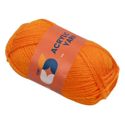 Färbung - Acrylgarn Orange, 50g