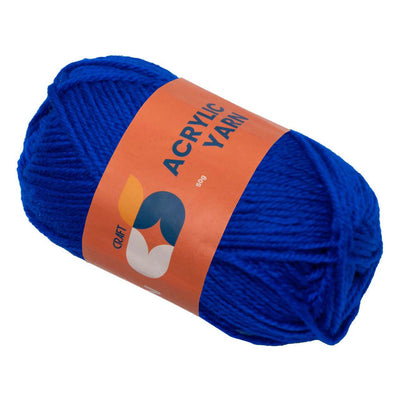 Färbung - Acrylgarn königsblau, 50g