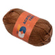 Färben - Acrylgarn braun, 50g