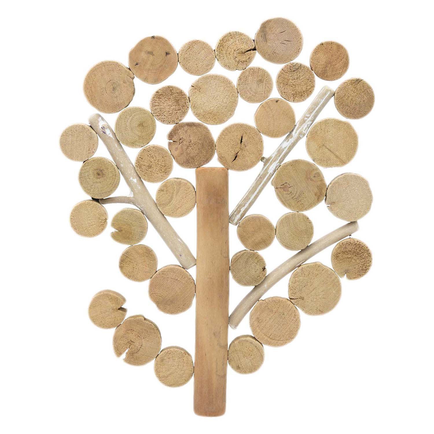Runde Holzscheiben klein - 1 kg