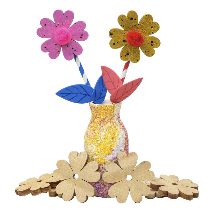 Große Holzblumen, 20.