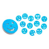 Färben - einfache Grip -Emotionstempel, 12st.