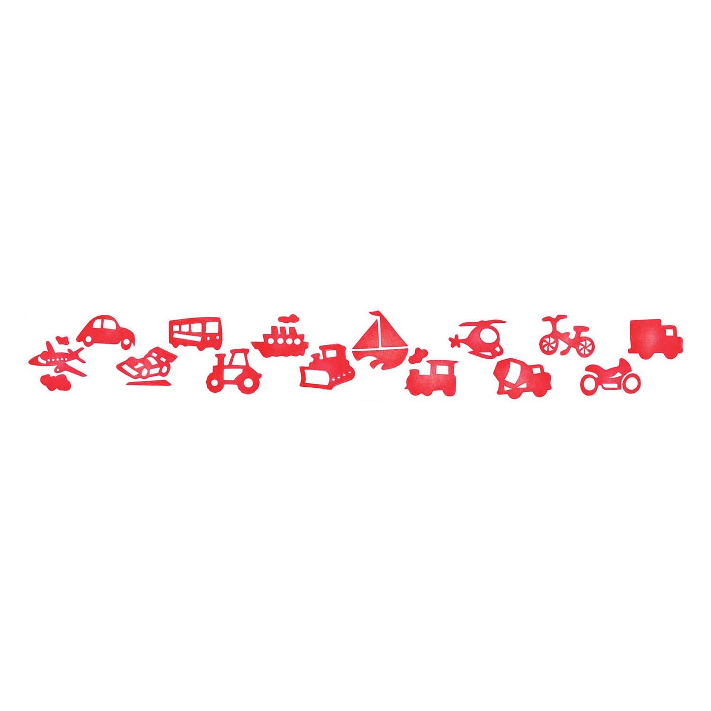 Färben - einfache Grip -Verkehrsmarken, 14st.