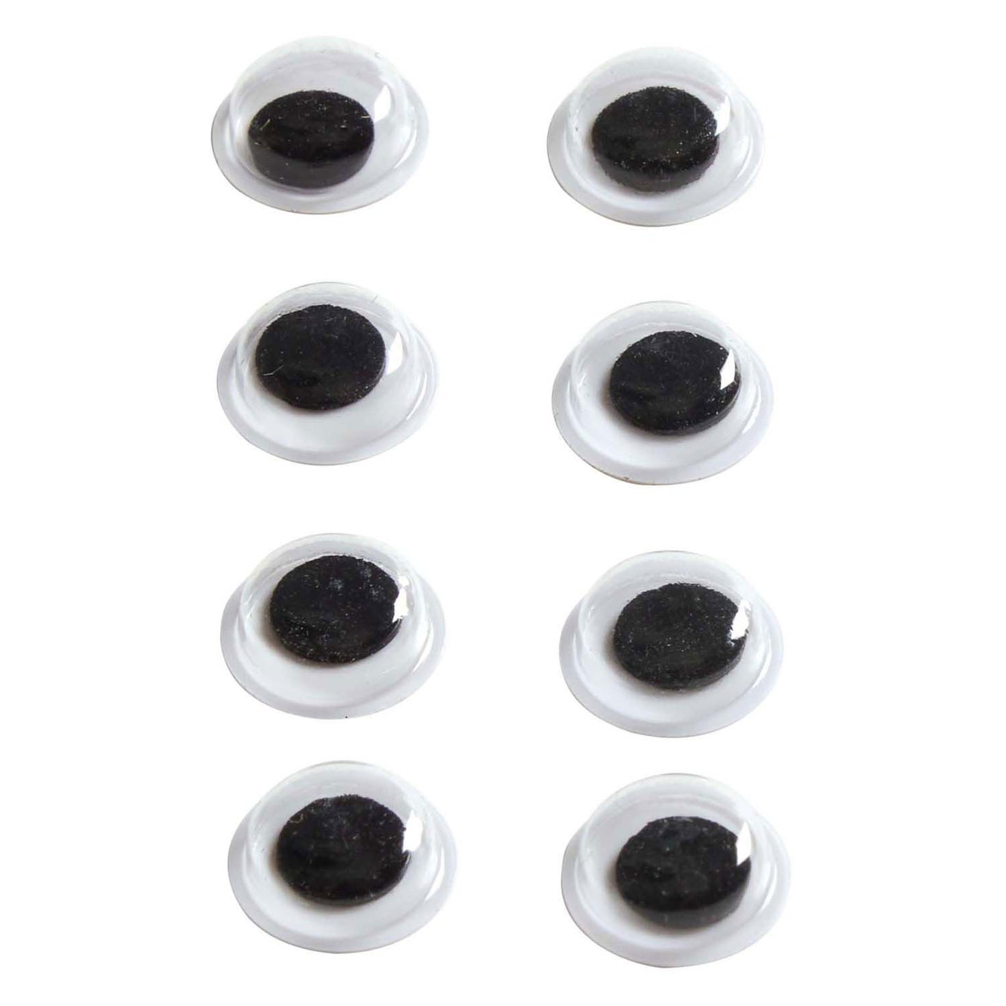 Färbung - Schwarze Wackelaugen im Topf, 1000st.