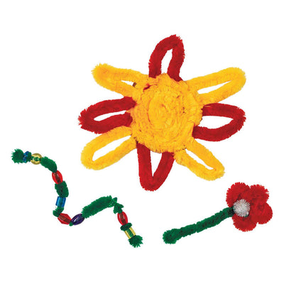 Färbung - Große flauschige Chenille -Drähte, 30..