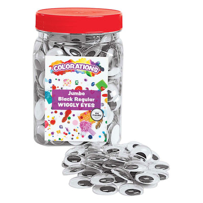 Färbung - Schwarze Wackelaugen, 100..