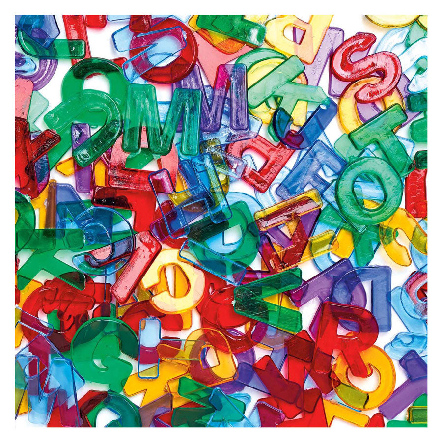 Colorationen - farbiger Großbuchstabe, 260 Stück.