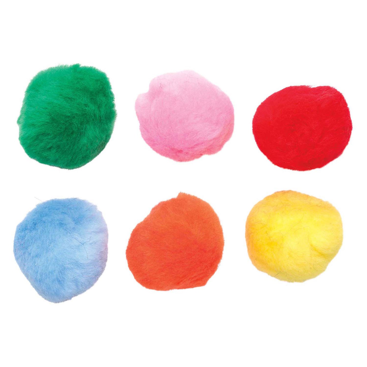 Färben - Farbige Pompons 5 cm, 50..