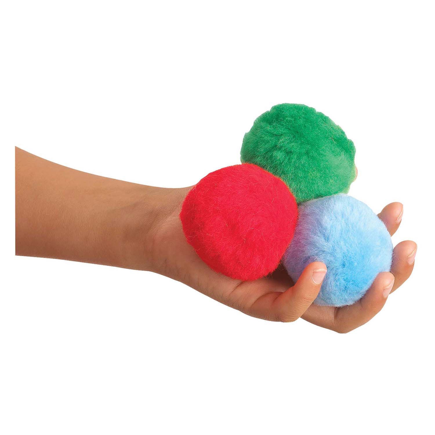 Färben - Farbige Pompons 5 cm, 50..