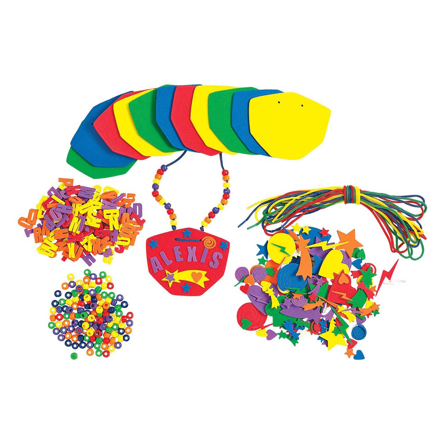 Farbgebiete - Superhelden -Pendell Craft Set, 12dlg.