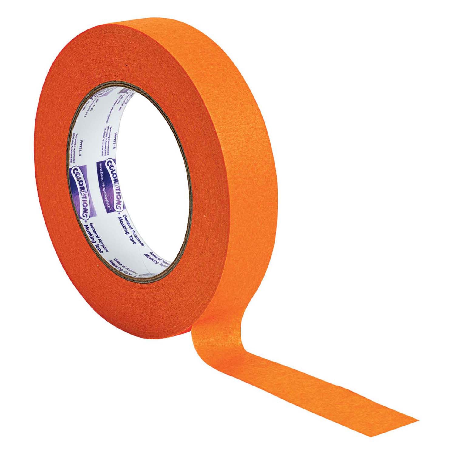 Färbung - Klebeband 2,5 cm - Orange
