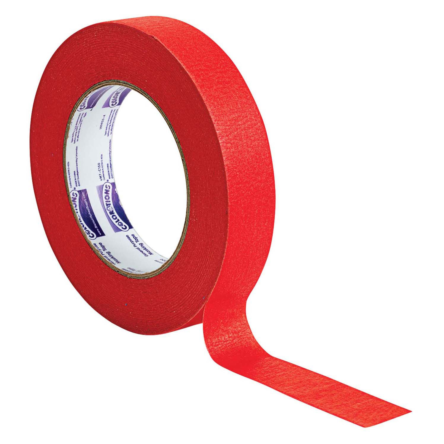 Färben - Klebeband 2,5 cm - rot