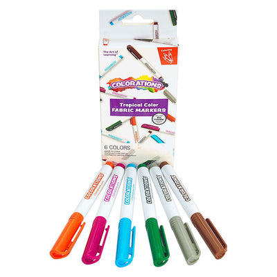 Färben - Textilmarkierungen Tropische Farben - 6 Farben