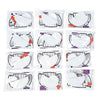 Farbgebiete - Vogel Craft Set, 12dlg.