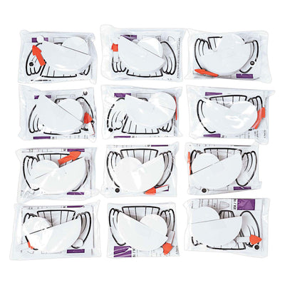 Farbgebiete - Vogel Craft Set, 12dlg.