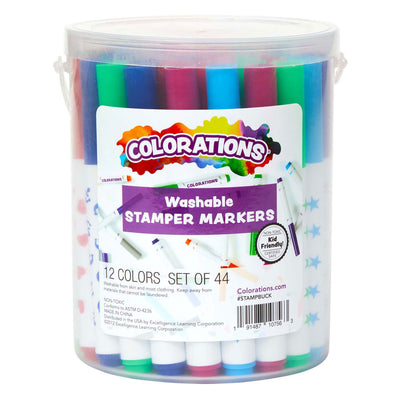 Colorations - waschbare Stempelmarker, 44 Stk.