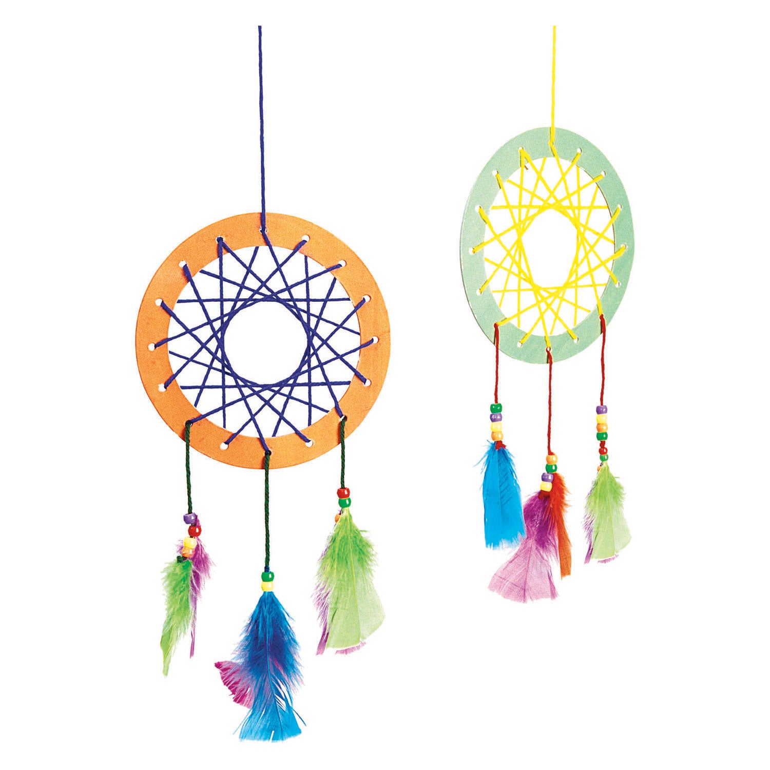 Colorations - Bastelset Bunte Traumfänger - 12er Set