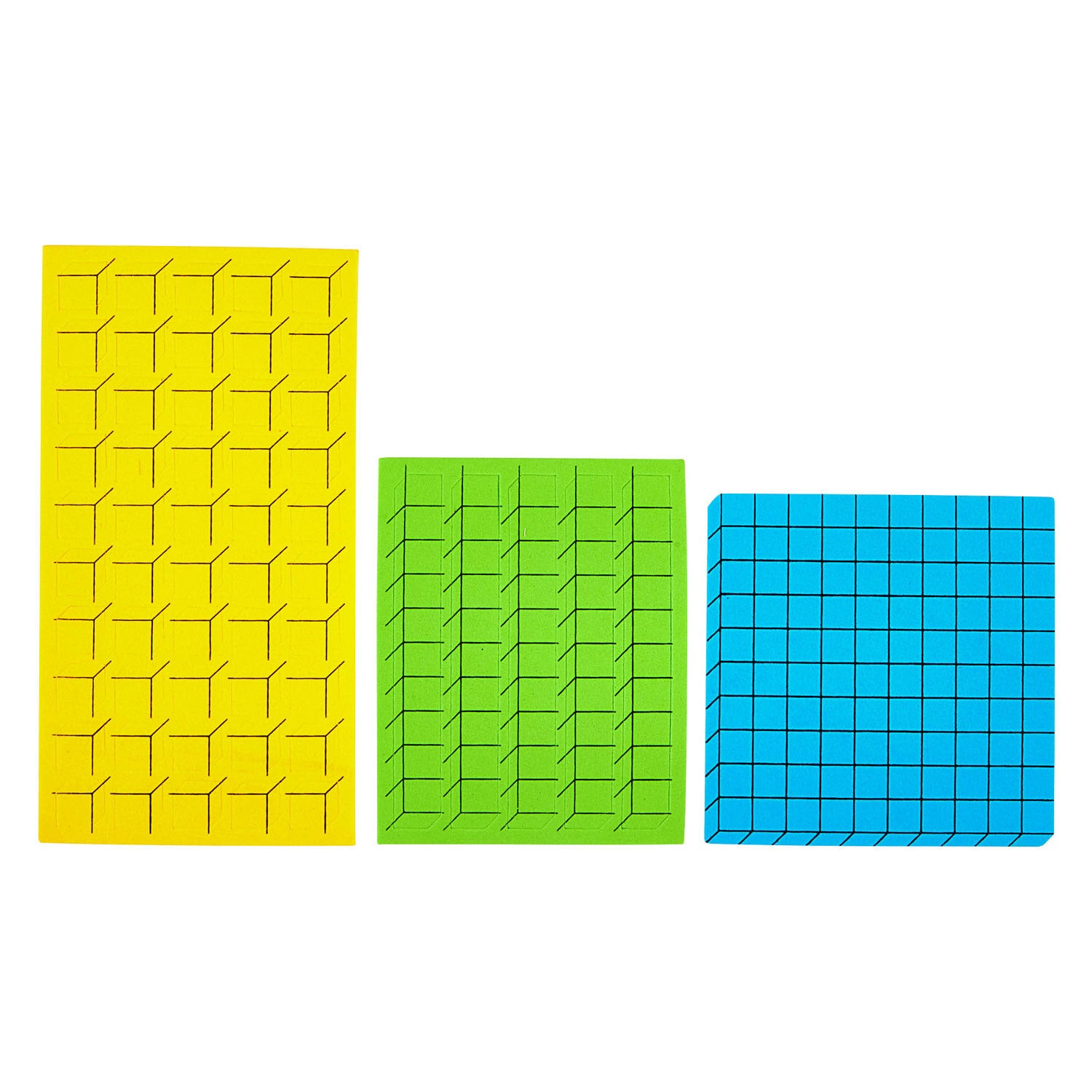 Colorations - Mathe-Aufkleber aus Schaumstoff - 300 Stk.